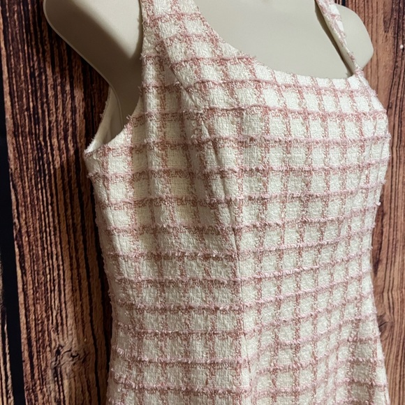 Anthropologie Gal Meets Glam Evangeline Windowpane Dress Sz 4 - Picture 2 of 11
